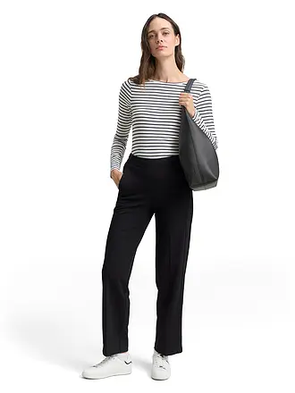 TOM TAILOR | Pantalones de vestir | schwarz